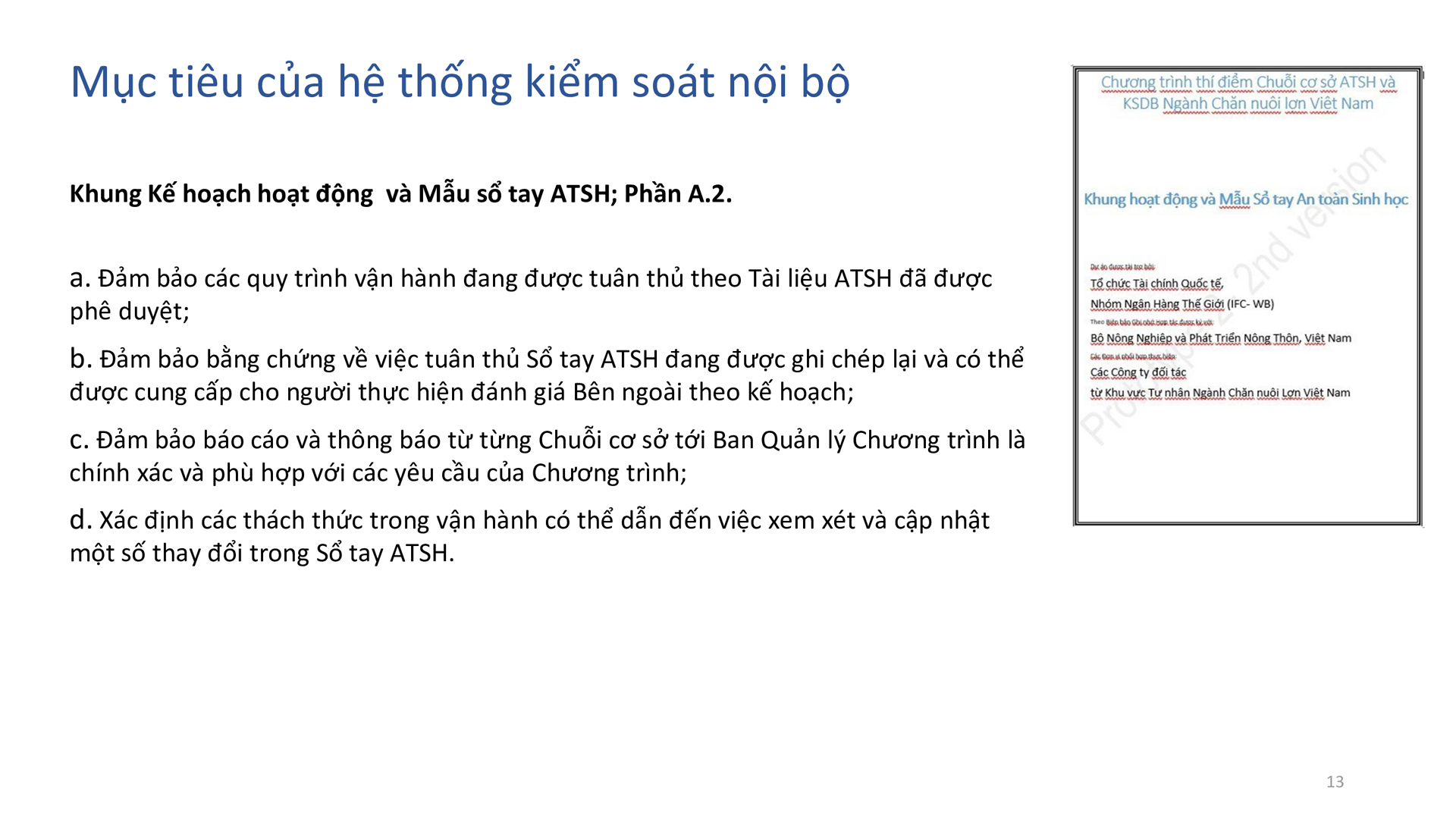 Học phần 12: Kiểm soát bên trong nội bộ-38