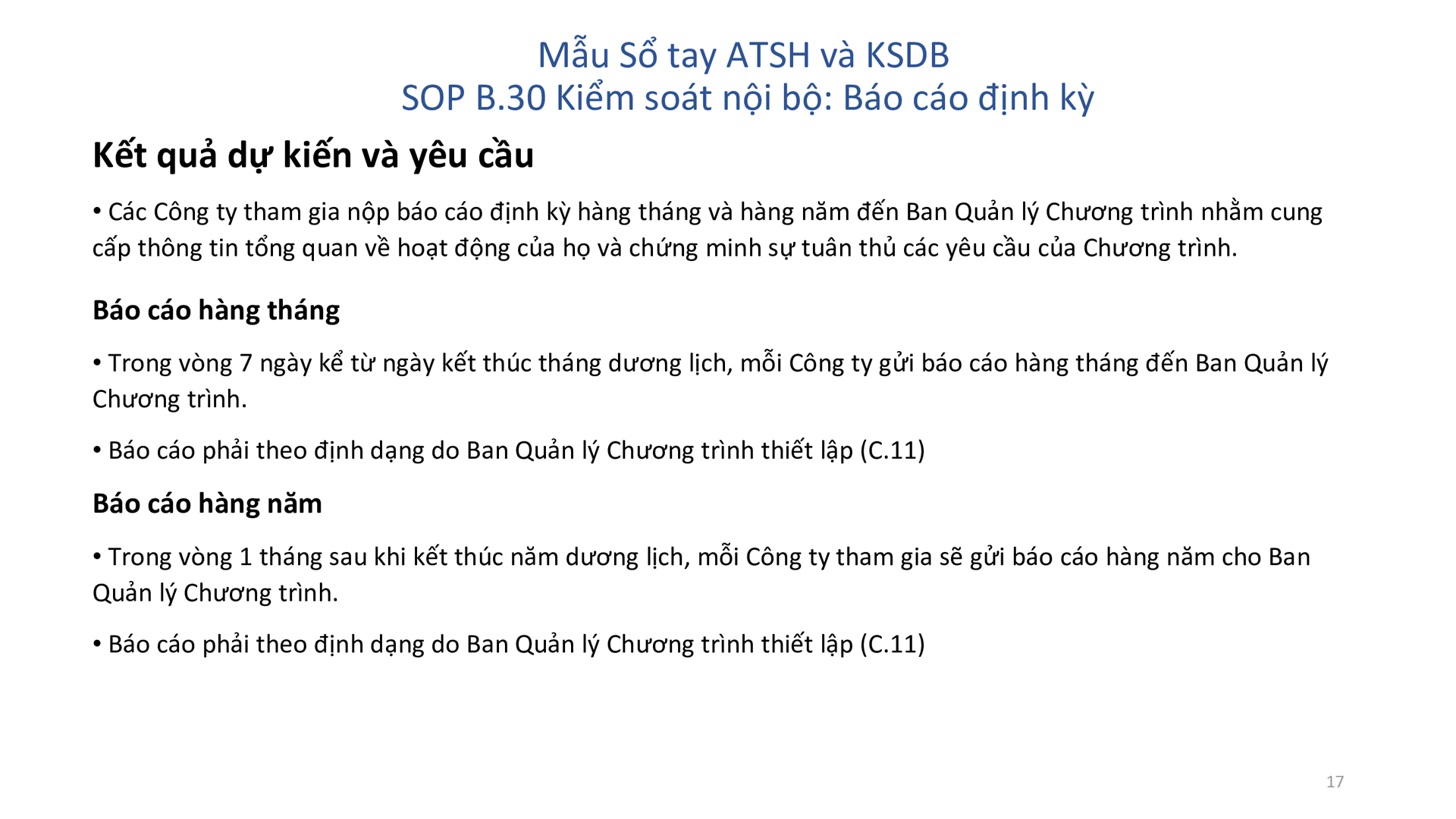 Học phần 12: Kiểm soát bên trong nội bộ-42