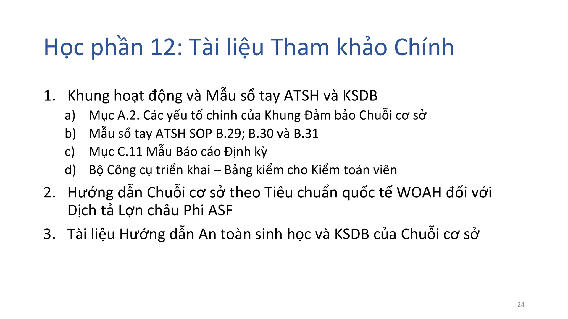 Học phần 12: Kiểm soát bên trong nội bộ-49