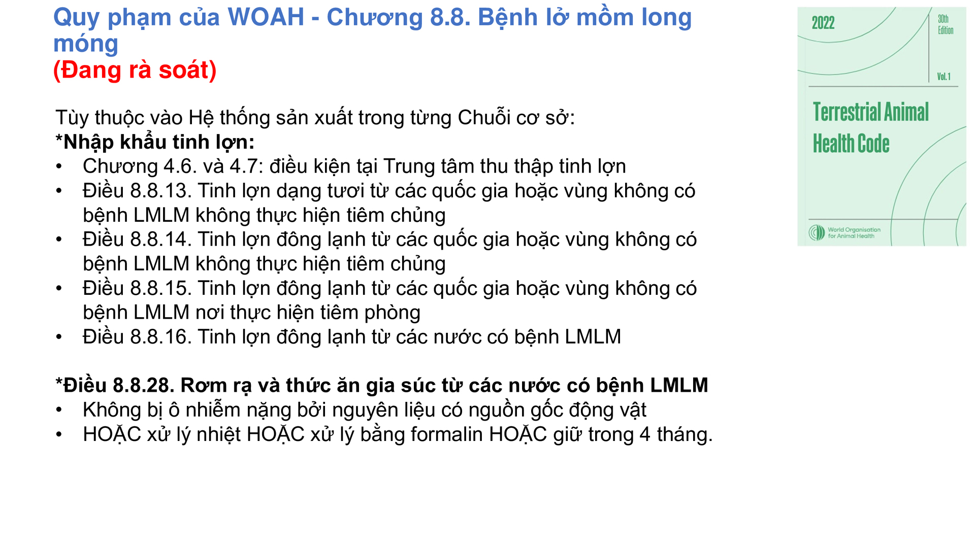 Học phần 2: Tiêu chuẩn quốc tế về chuỗi cơ sở ATSH và KSDB (compartment)-93