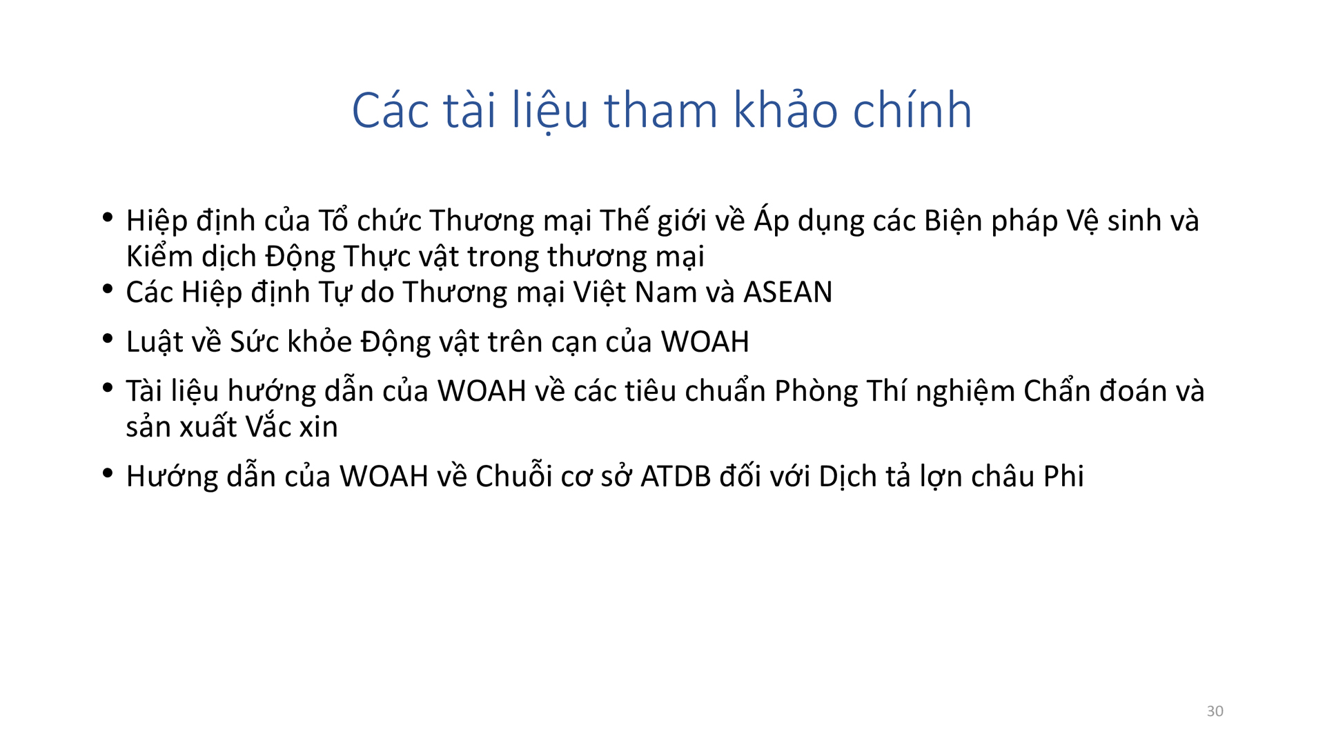 Học phần 2: Tiêu chuẩn quốc tế về chuỗi cơ sở ATSH và KSDB (compartment)-111