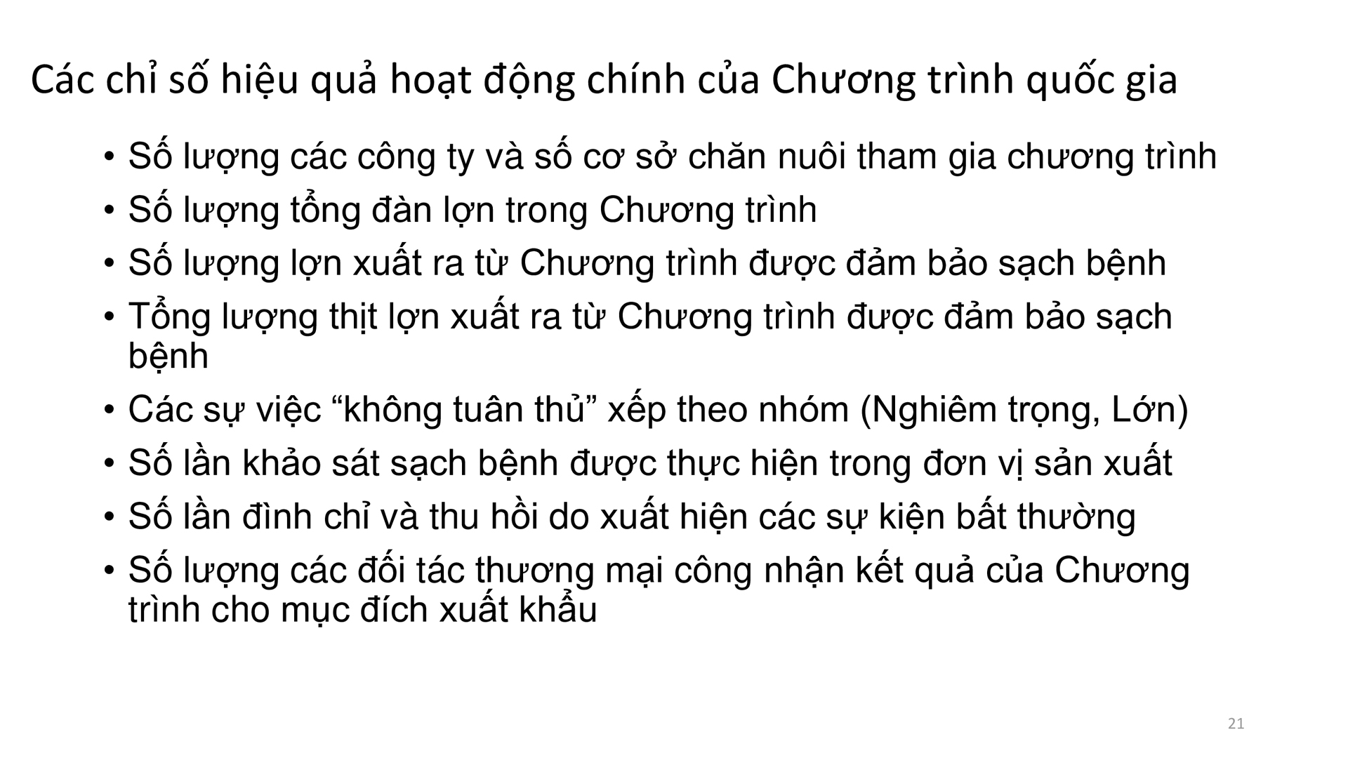 Học phần 3: Các yếu tố chính của Chương trình-133