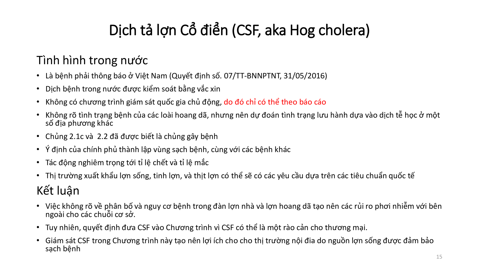 Học phần 4: Dịch bệnh, mối nguy, đường xâm nhập  và các chương trình kiểm soát-152