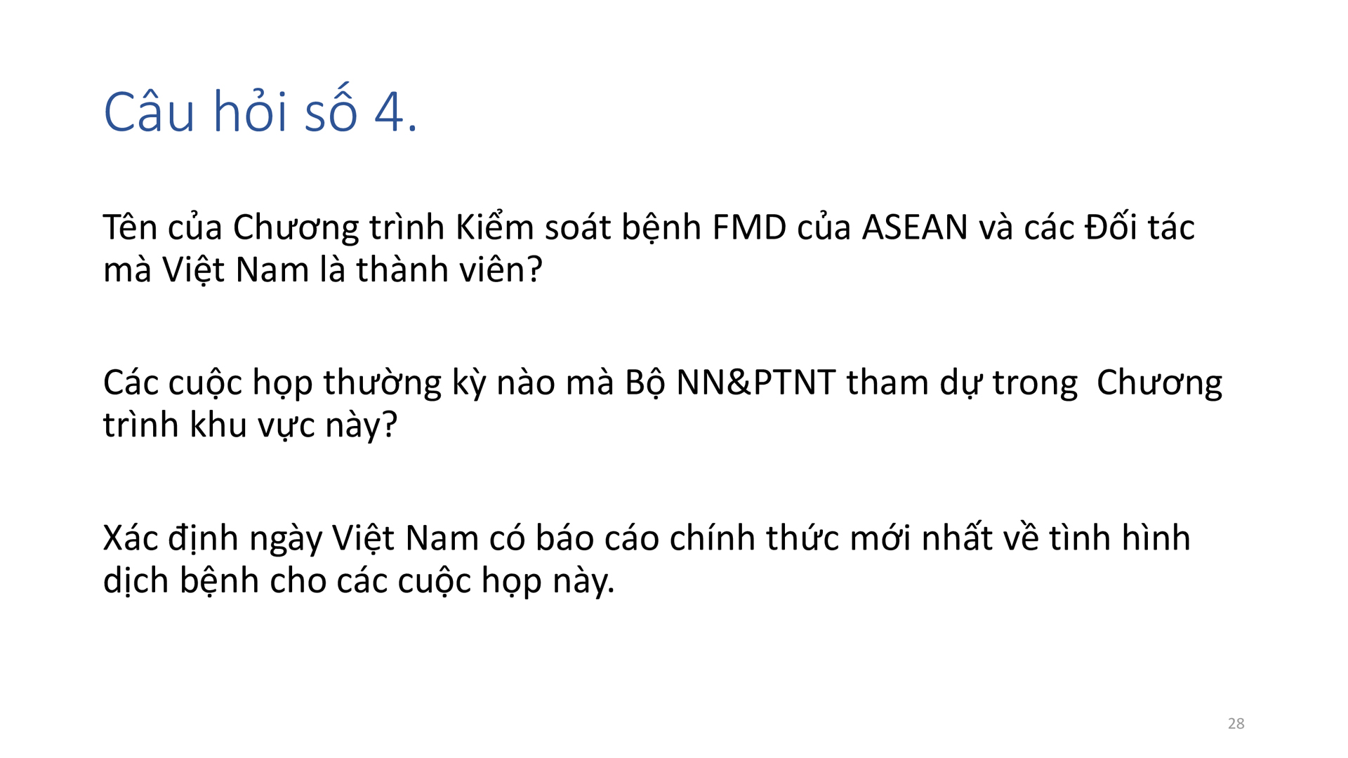 Học phần 4: Dịch bệnh, mối nguy, đường xâm nhập  và các chương trình kiểm soát-165